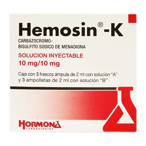 hemosin k inyectable